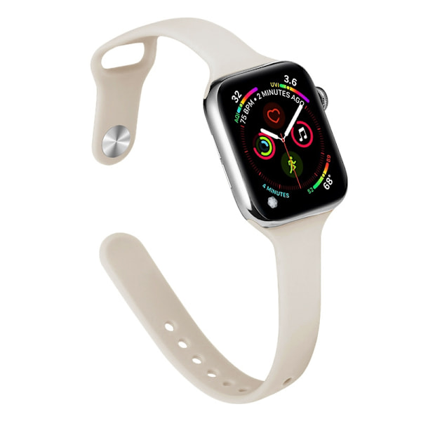 Klockarmband för Apple Watch iWatch 38/40/41/42 S10mm Starlight Färg