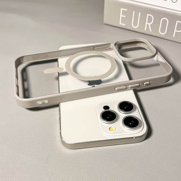Etui til iPhone 17 Air Grå Transparent Magnetisk