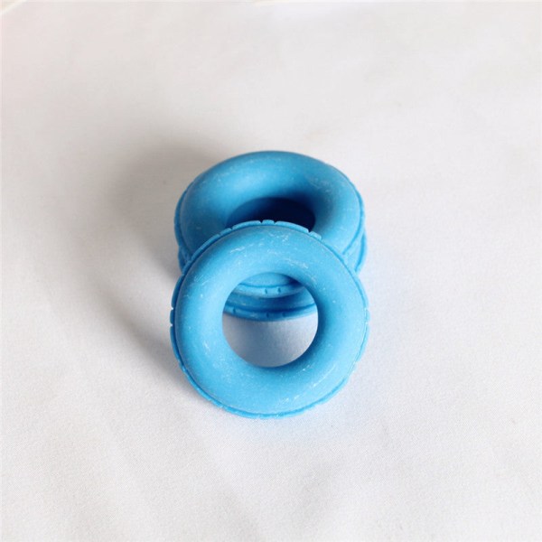 Miniatyrmøbler Leketøy Dukker Hus DIY Dekorasjon Tilbehør Mini Svømmering Bursdagskake Blue