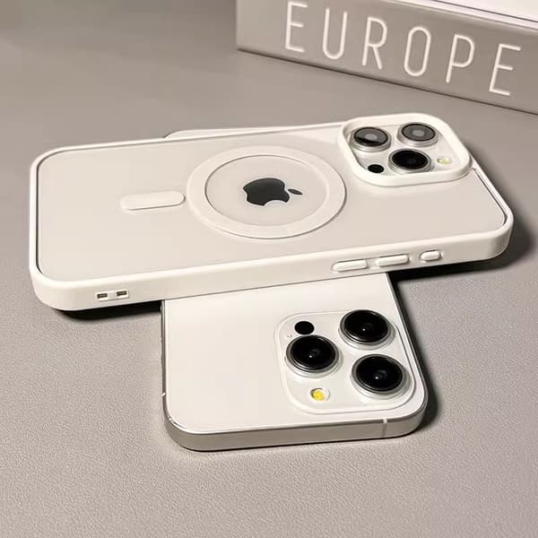 Etui til iPhone 17 Air Hvid Transparent Magnetisk White