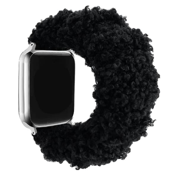 Urrem til Apple Watch iWatch Universal 20mm sort Black