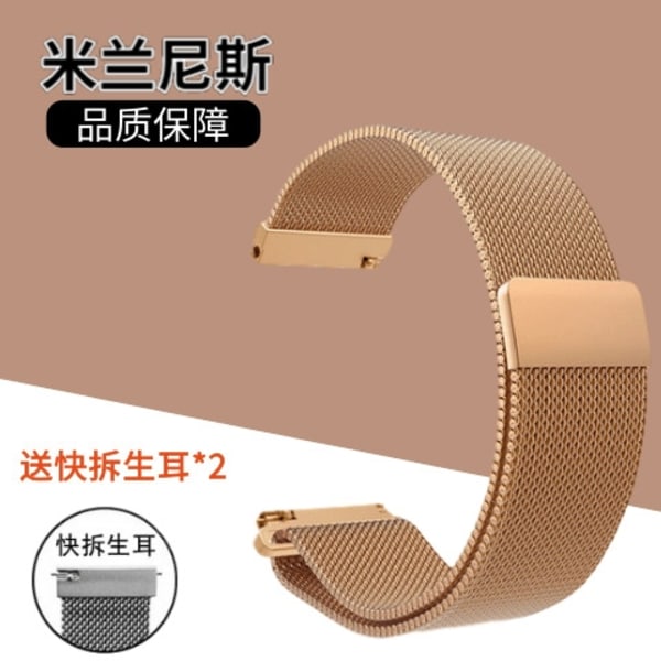 Klockarmband för Apple Watch iWatch Passar klockurtavla 38/40/41MM roséguld