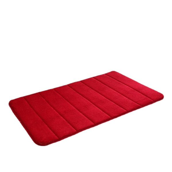 Kylpymatto Liukumaton imukykyinen suihku Kylpyhuonematto Matto Paksutettu NO.A9 Rectangular 0.5 m * 0.8 M