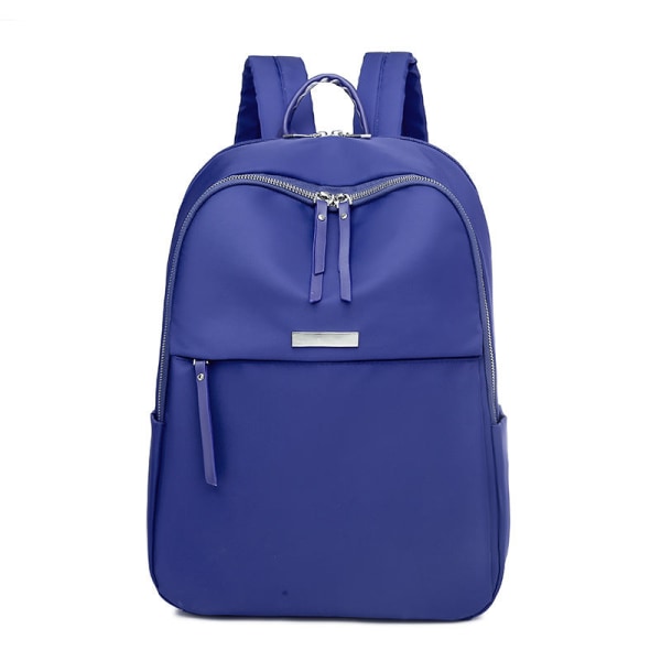 Women girl backpack shoulder bag schoolbag Korean Style Waterproof Simple Versatile Large Capacity Computer Blue