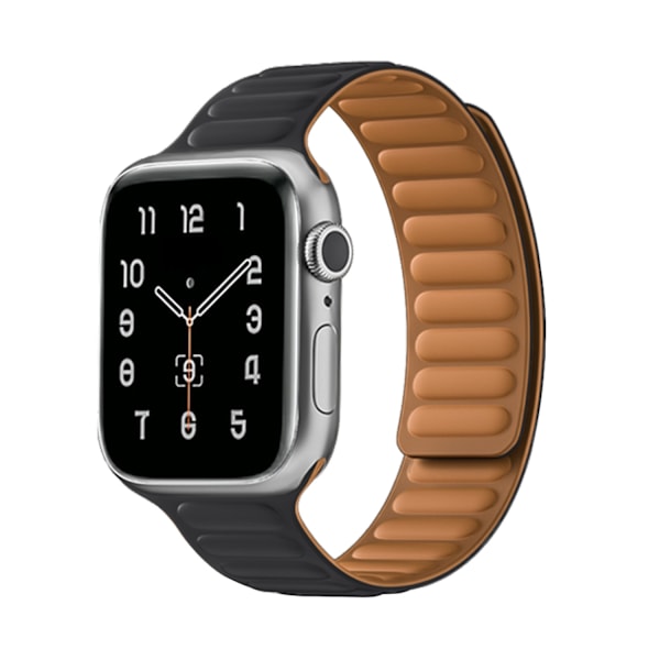 Klockarmband för Apple Watch iWatch 38/40/41mm Svart