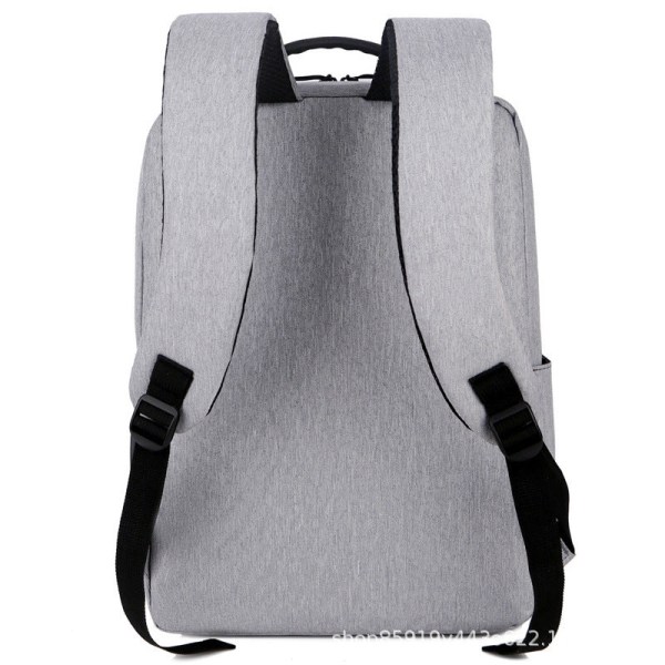 Mænd Rygsæk Skuldertaske Laptop Taske 15,6-tommer Notebook Taske Light gray 29*41*12