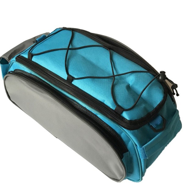 Cykel Mountain Bike Taske 13L Rear Rack Bag Medium Short Distance Ride bæretaske Blue 40*17*18cm