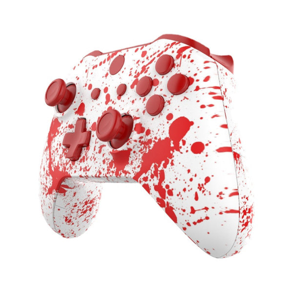 For Xbox One Slim Gamepad Cover Blood Splash Graffiti Personlighet Xbox One S håndtaksknapp Blood splash White