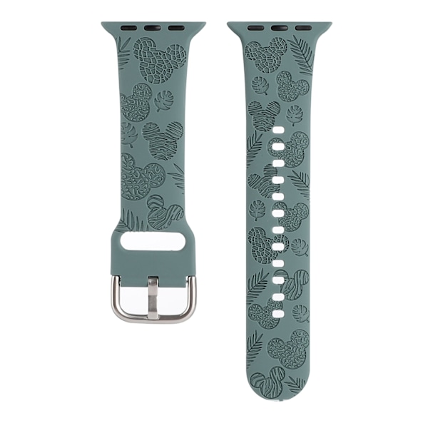 Klockarmband för Apple Watch iWatch 38/40/41mm mörkgrön