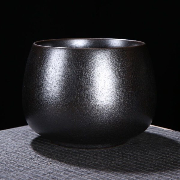 Askfat Jianshui Skål Te Stor kopp Tvättad Keramik Set Tebricka Te Ceremoni Bestick Skrivborste Diskmaskin Askfat Other Zen cylinder-Brown (small)