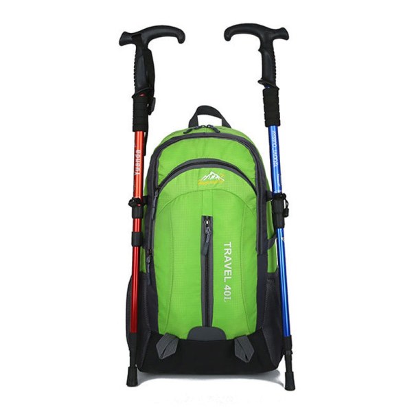 Outdoor Mountaineering Bag 40L Large Capacity Men's Ladies Travel Backpack Red