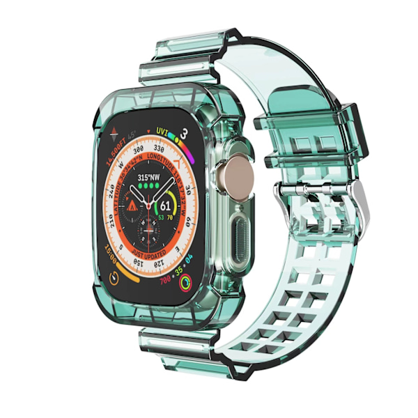 Klockarmband för Apple Watch iWatch 46mm 0:e generationen fluorescerande grön