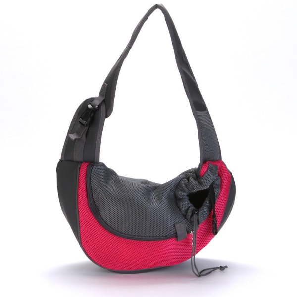 Män kvinnor Fanny Pack Midjeväska Shoulder Hund Outing Cross-body Hundar och katter Pet Shoulder Large size: 37*27 * 25cm Purple