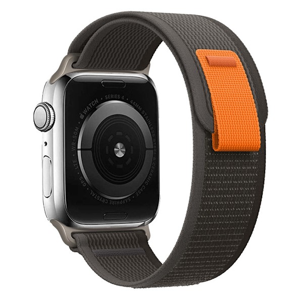 Urrem til Apple Watch iWatch 42/44/45/46/49mm Sort og grå