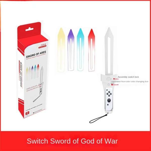 For bryter Venstre Høyre Håndtak Lysende God of War Sword OLED Bar End Body Single Pack