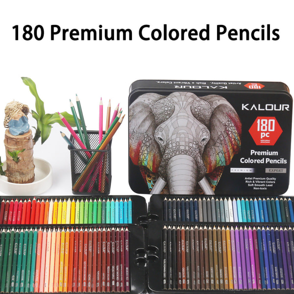 180 st Oljefärgad penna Art Supplies Painting Kit