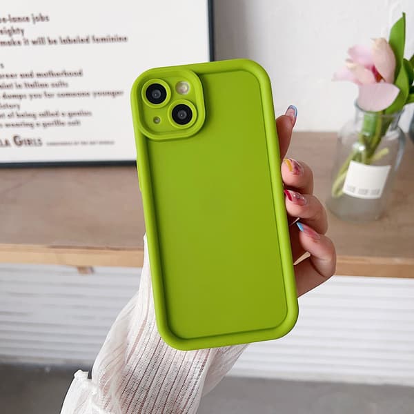 2 stk. Etui til iPhone 17 PRO MAX Avokadogrønn Emery Solid Color