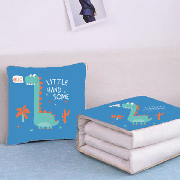 Multifunktionel Pudedyne Dual Purpose Pudepude Bil Rygpude Quilt Praktisk gave Little Monster 50*50cm