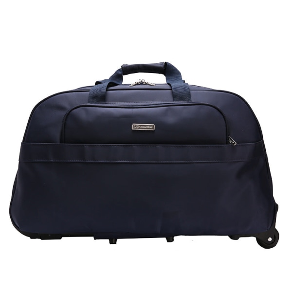 Trolley Bag Reiseveske Dame Håndveske Reiseveske Herre Boarding Bag Stor kapasitet Dark Blue Medium