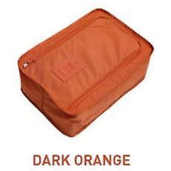 orange-2 Bärbar multifunktionsväska Vikbara resväskor Nylon W