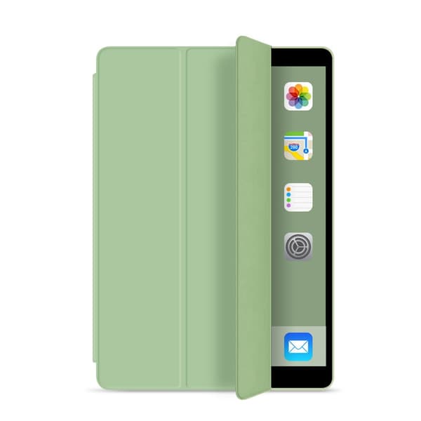 Stilfuldt etui til iPad mini1/mini2/mini3 Matcha Grøn Fuld Blød silikone