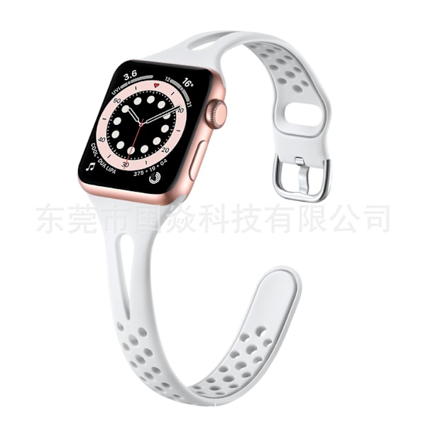 Klockarmband för Apple Watch iWatch 38/40/41mm Vit