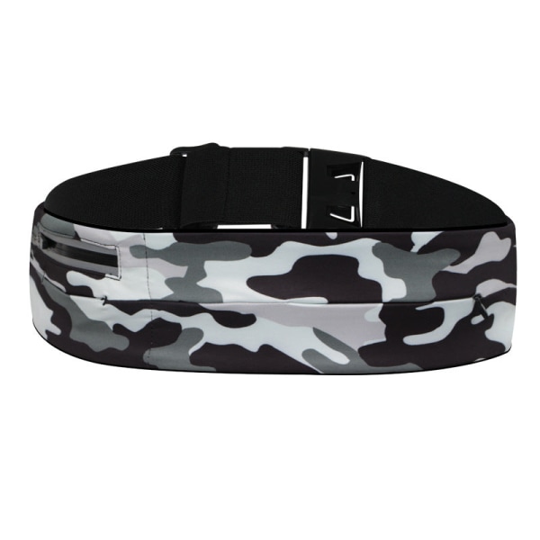 Fanny Pack Juoksuhihna Vyötärölaukku Organizer Urheilu Monitoiminen ulkona Camouflage Average size