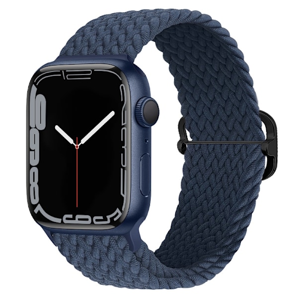 Klockarmband för Apple Watch iWatch 38/40/41/42mm Mörkblå