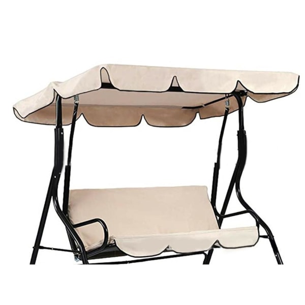 Utemöbler Överdrag Cover Regntätt hopfällbart cover Swing Cover Three seats: 190*132 * 15cm Coffee