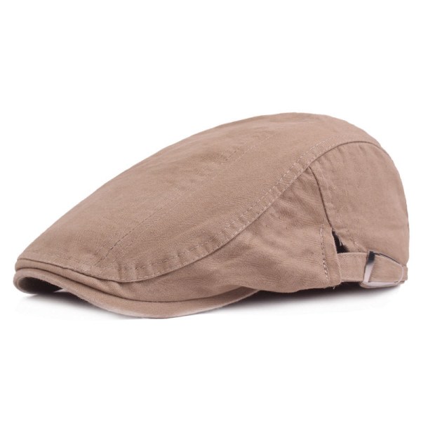 Beret Hat 2022 Forår Sommer Ren Bomuld Monokrom Casual Varm mode kasket Army Green Adjustable