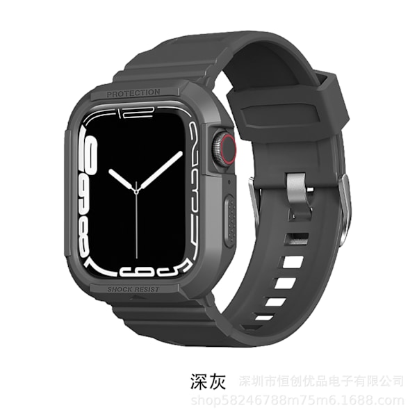 Klokkereim for Apple Watch iWatch 38/40/41 Universal Mørkegrå Hovedanbefaling