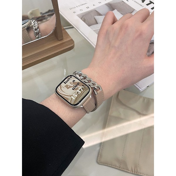 Klockarmband för Apple Watch iWatch 38/40/41MM Lotusrosa
