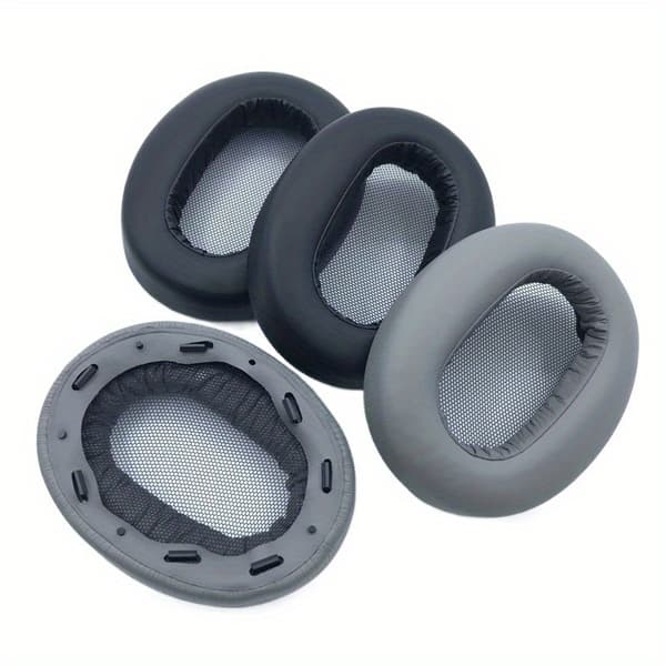 1 par svarte erstatningsøreputer for SONY MDR-1AM2