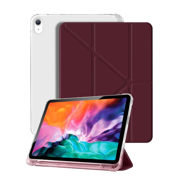 Stilfuldt etui til iPad mini6/mini7 8.3\" blomme læder