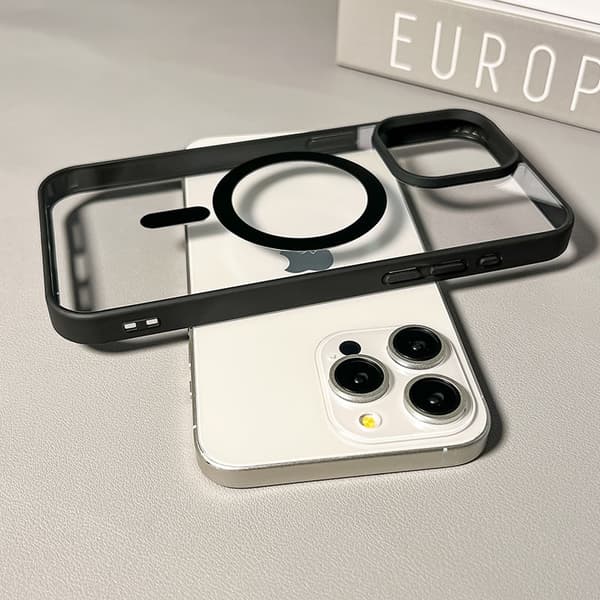 Etui til iPhone 17 Air Sort Transparent Magnetisk