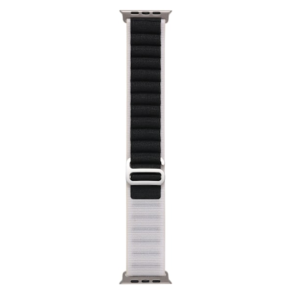 Urrem til Apple Watch iWatch 38/40/41MM hvid med sort