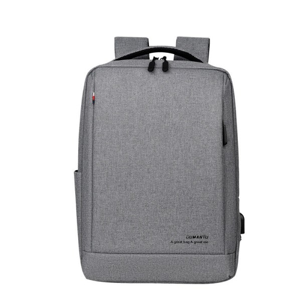 Rygsæk Computertaske med stor kapacitet Vandtæt 9003 light gray air cushion