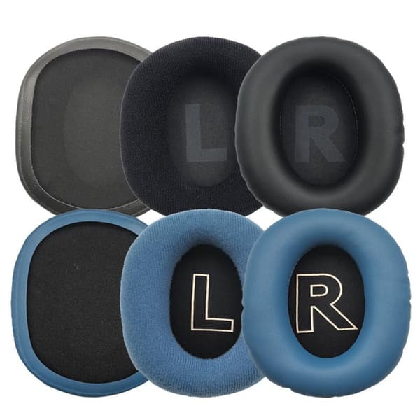 1 par PU sorte ørepuder til Logitech G Pro/G Pro X LoL Edition, X 2