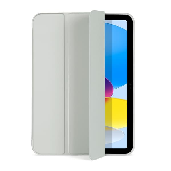 Stilfuldt etui til iPad mini6/7 Lysegrå Tri fold Blødt læder