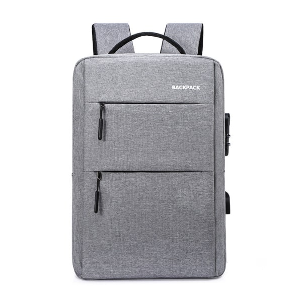 Kouluopiskelijareppu College Bookbag Matkalaukku Tietokone Business Vapaa-ajan kannettava tietokone Blue 30*10*41cm