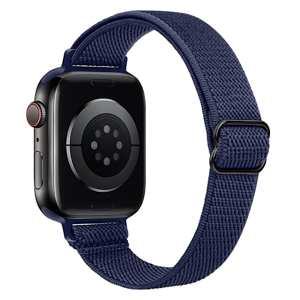 Klockarmband för Apple Watch iWatch 38/40/41/42mm Mörk Marinblå
