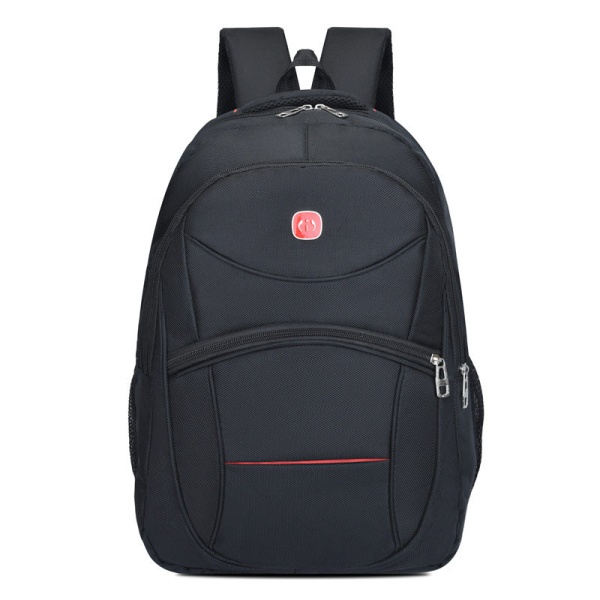 Ryggsekk Dame Computer Student School Stor kapasitet Multifunksjonell skulderveske [1504 models] Black 15.6