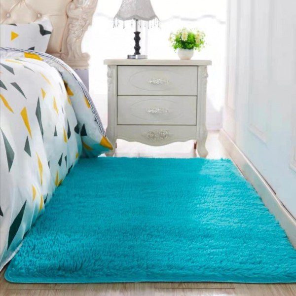 Oral Pad Olohuone Makuuhuone Peite Bedside Erkkeri Tatami Lämmin kokomatto Sapphire Blue 200*200cm