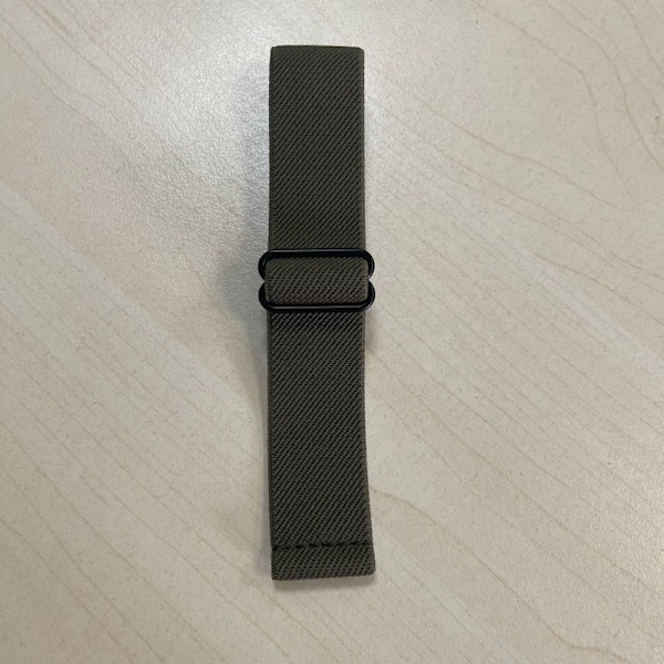 Klockarmband för Apple Watch iWatch 22mm bredd Nr 2 olivgrön