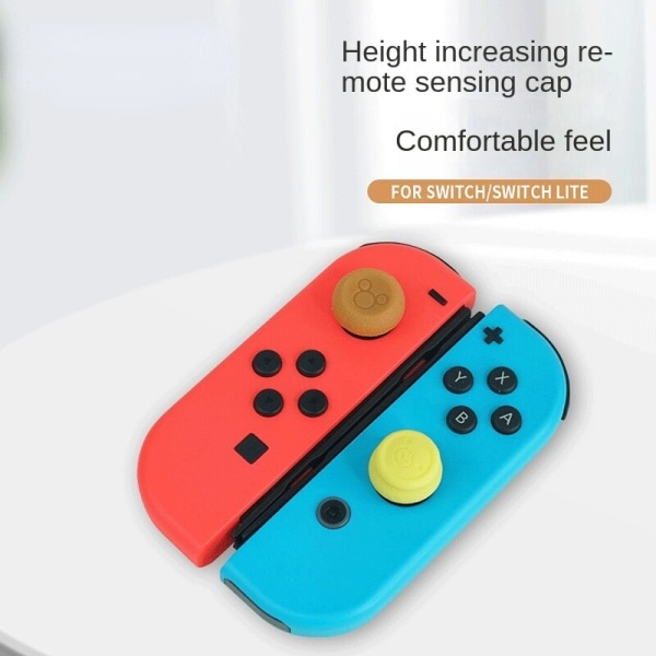 Til Nintendo Switch/Lite Joystick NS Rocker Protective Cover Combination Overlay Højde stigende Blue and Green