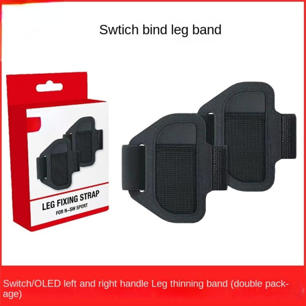 Switchcholed Sports Leg harvennusnauha Switch Kahva säädettävä elastinen side 2 pakkaus