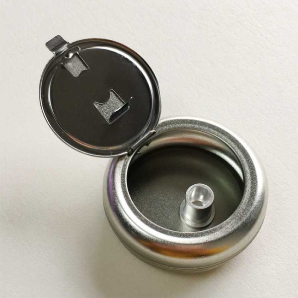 Askfat Utomhus bärbart litet lock Resa mini askfat Frosted gray NO.22 has ashtray Default