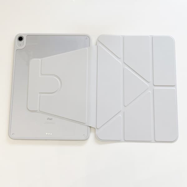 Etui til iPad 10.2\"/10.5\" YB Grå Magnetisk Foldbart Blyant Integreret Roterende Stativ