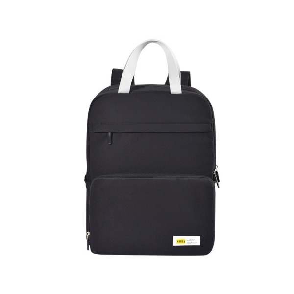 Kouluopiskelijareppu College Bookbag -matkalaukku Taitettava ja kannettava ulkokiipeily Black Below 20L