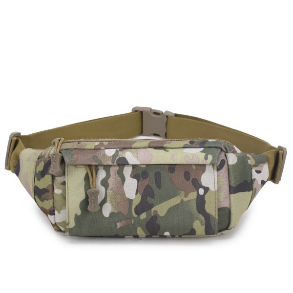 Fanny Pack Juoksuhihna Vyötärölaukku Organizer Urheilu Monitoiminen Vedenpitävä NO.6 Italian camouflage Average size